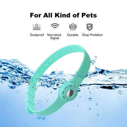 New Apple Silicone Anti-Lost Pet Collar
