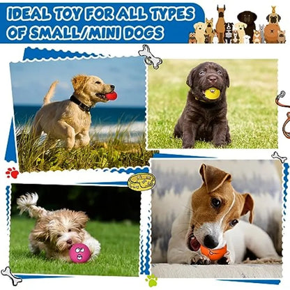 Funny Face Squeaky Latex Soft Dog Toys