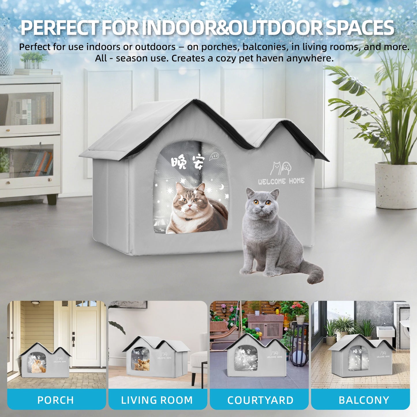 Cat Air-Conditioned Summer House