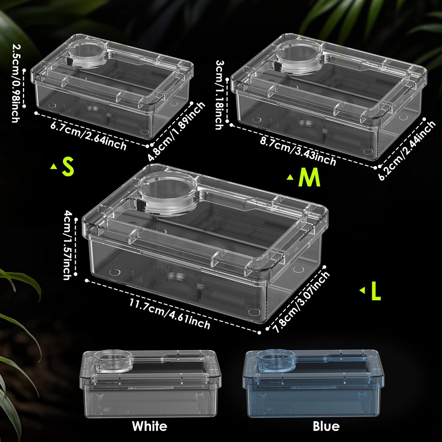 Feeding and water bowls for reptiles