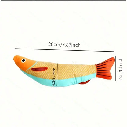 Realistic Fish Design Cat Toy