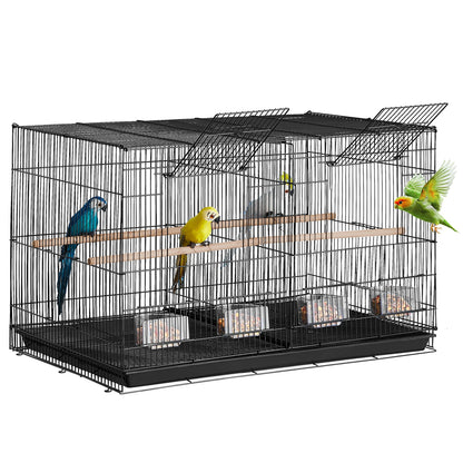 Stackable Divided Small Animal Cage