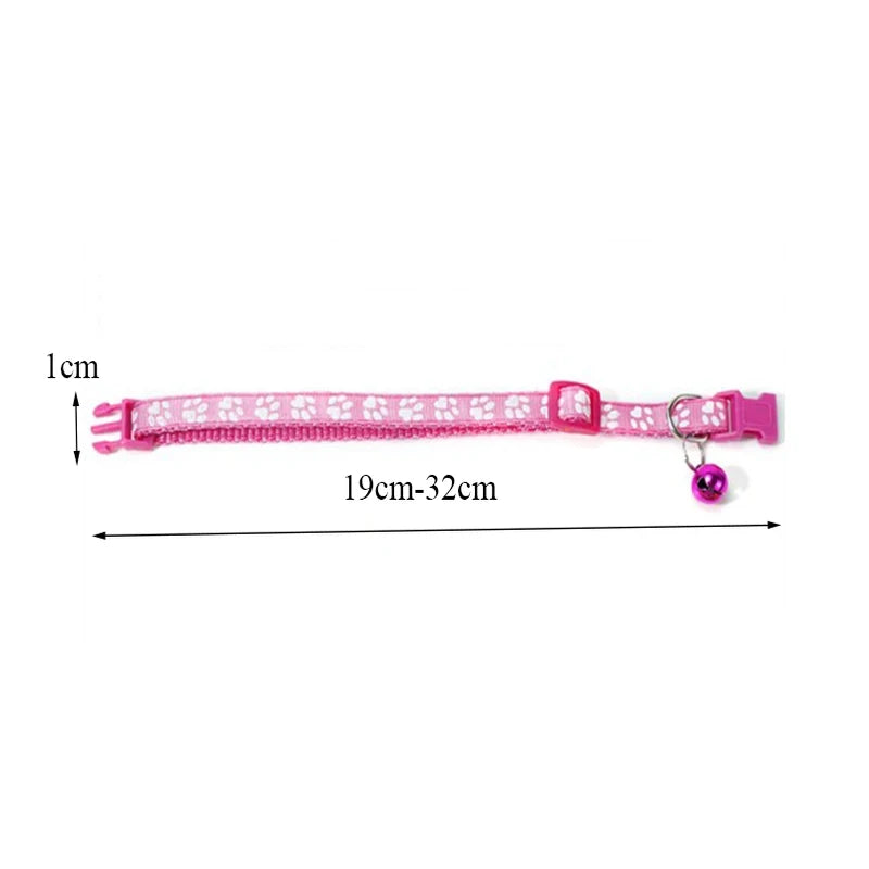 Colorful Fashion Collar w/Bell