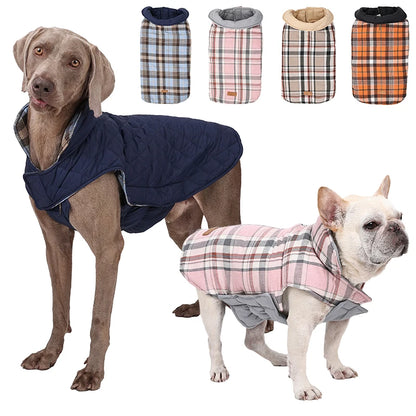 Waterproof, Soft, Reversible Dog Jacket