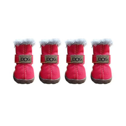 Waterproof, Non-Slip, Soft 4 Pc Snow Boots