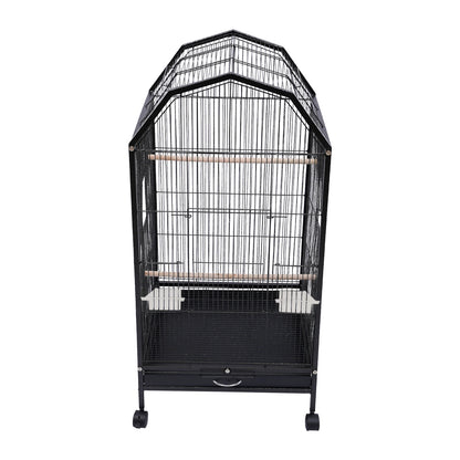 18x18x40 Inch Metal Bird Cage