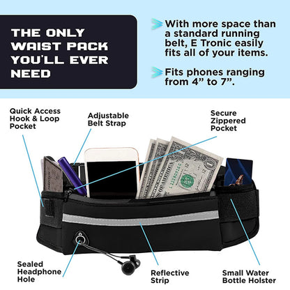 Hands Free Reflective Leash w/Waist Bag