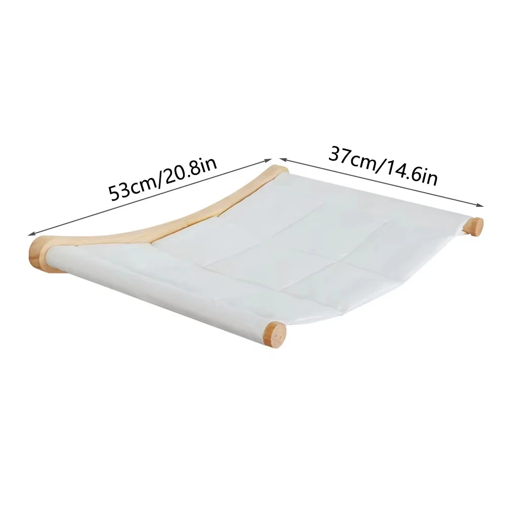 39.4In Wall-Mounted Cat Roped Bridge