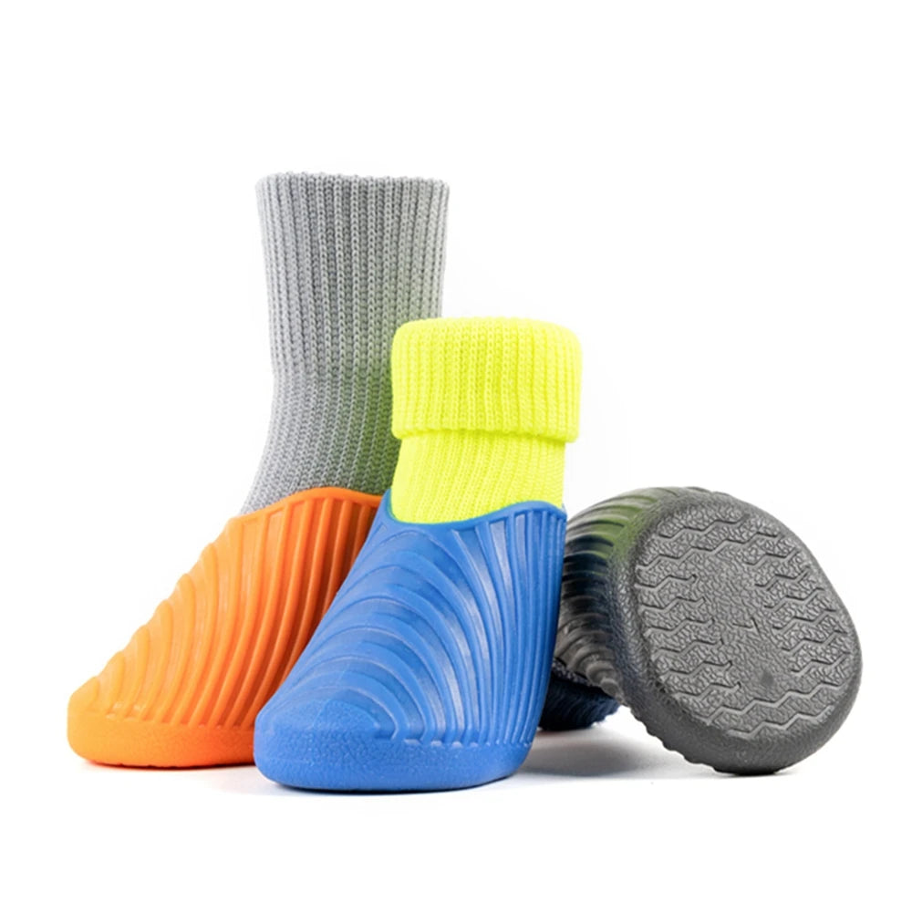 4Pcs Paw Protector Outdoor Waterproof Boots