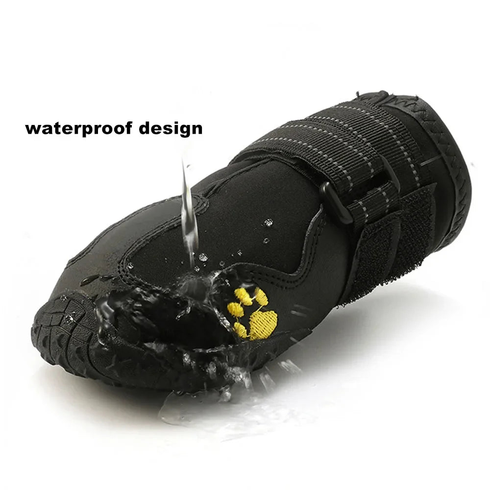 Anti-Slip, Rubber Waterproof Dog Shoes