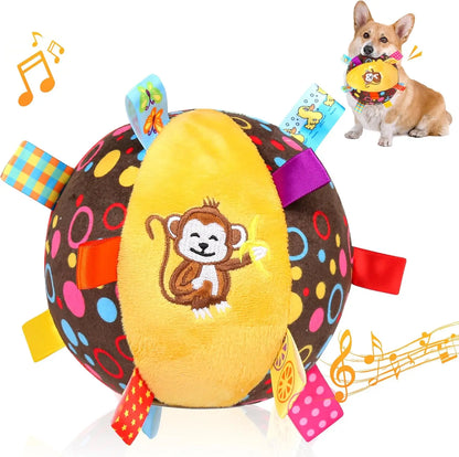 Interactive Sound-Making Ball Toy w/Labels