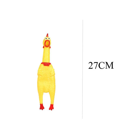 Squeaky Screaming Chicken Toy