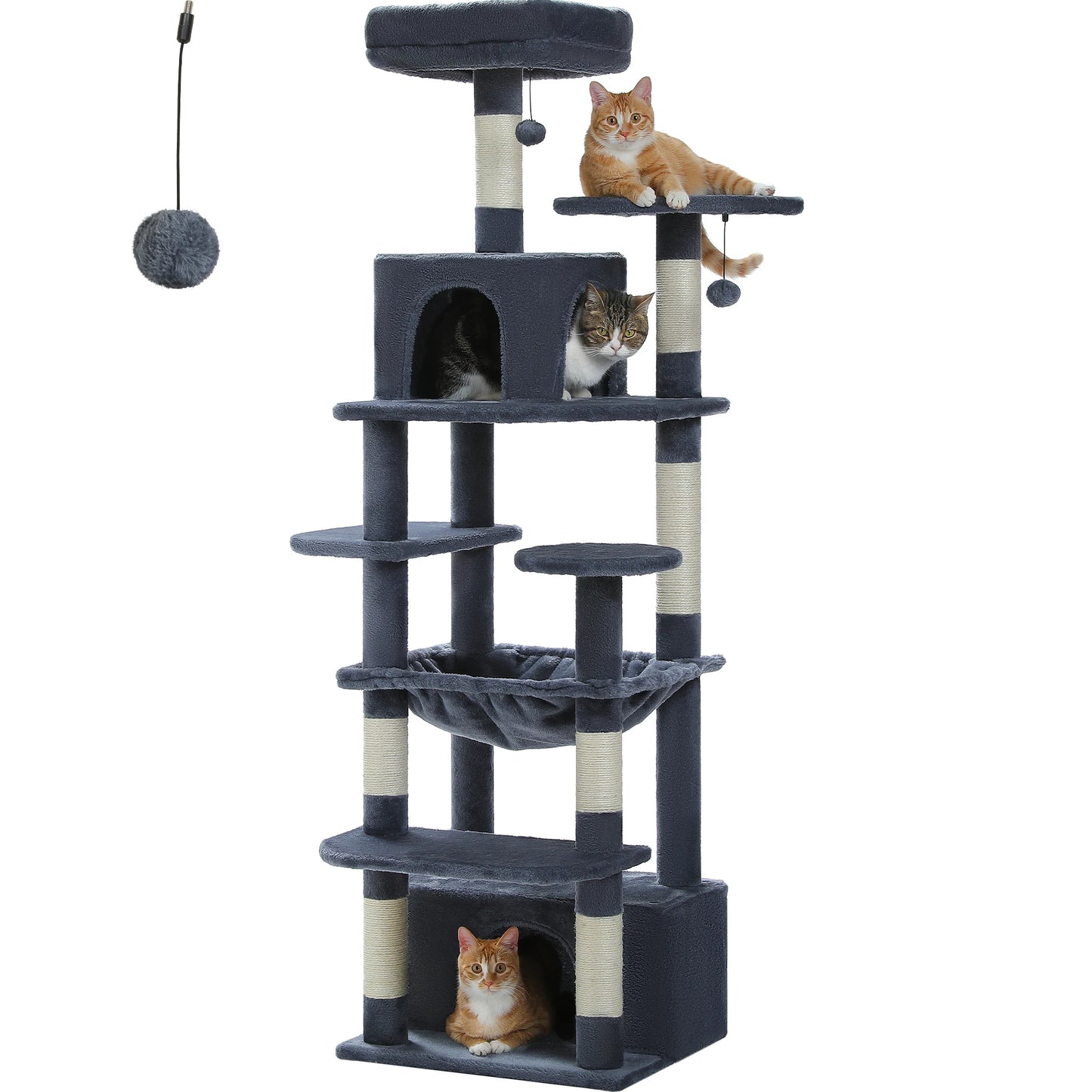 Large Indoor Tree and Tower w/Scratching Post