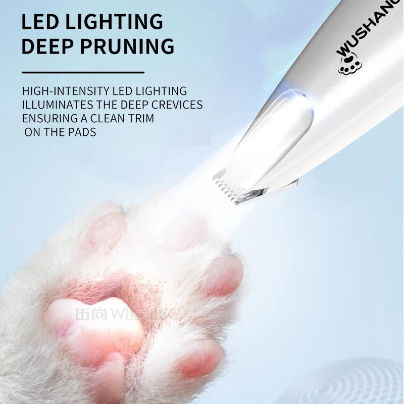Waterproof Electric Groomer with LED Light