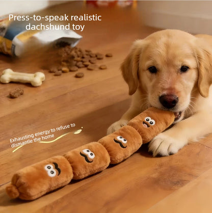 Dog Plush Teeth Cleaning Chew Toy
