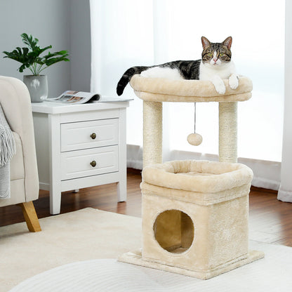 Cat Tree Tower Cozy w/Condo