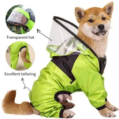 Pet Dog Waterproof Raincoat