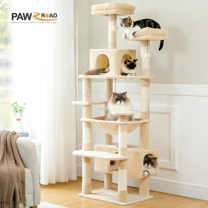Large Indoor Tree and Tower w/Scratching Post
