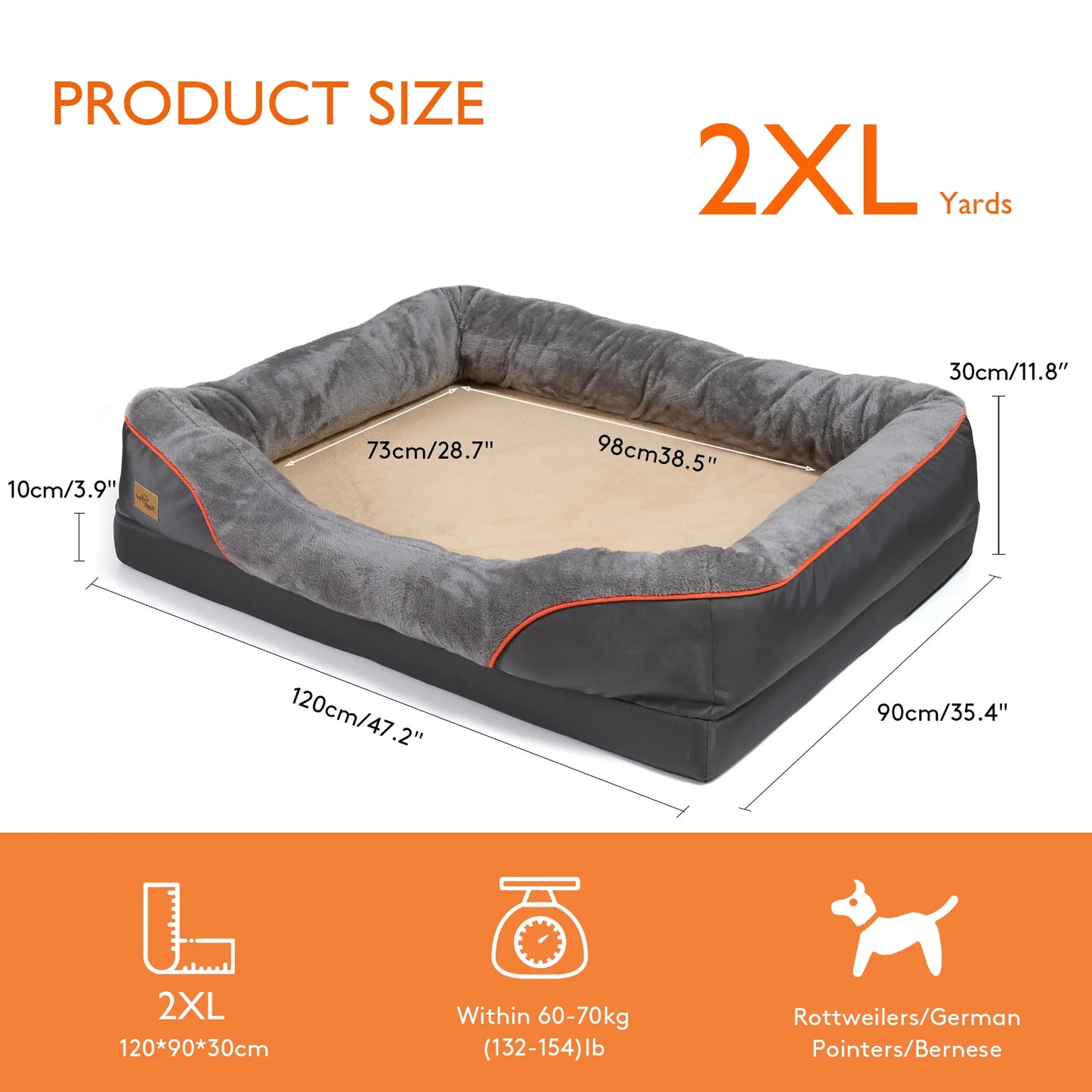 Soft Comfortable Anti-Allergy Warm Bed