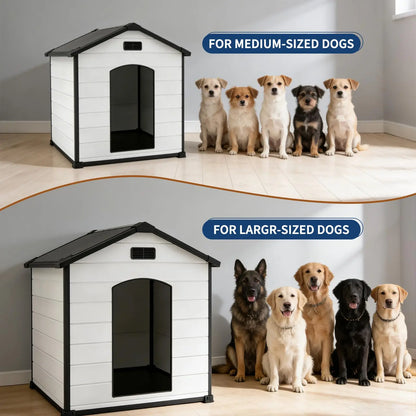 Waterproof, Insulated Outdoor Dog House