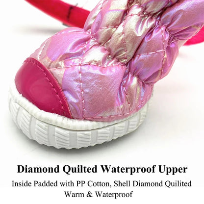 4 Pc Waterproof Boots for Small Dogs