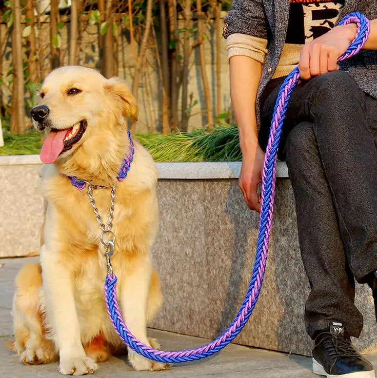 Double Strand Leash & Rope for Large Dogs