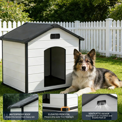 Waterproof, Insulated Outdoor Dog House
