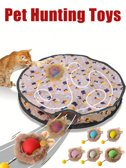 Electric Cat Hunting Toy Set