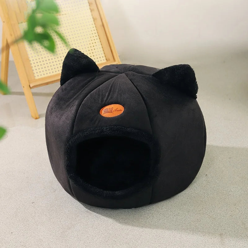 Deep Sleep Comfortable Winter Cat Bed