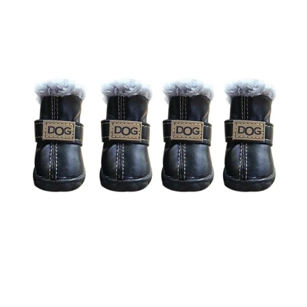 Waterproof, Non-Slip, Soft 4 Pc Snow Boots