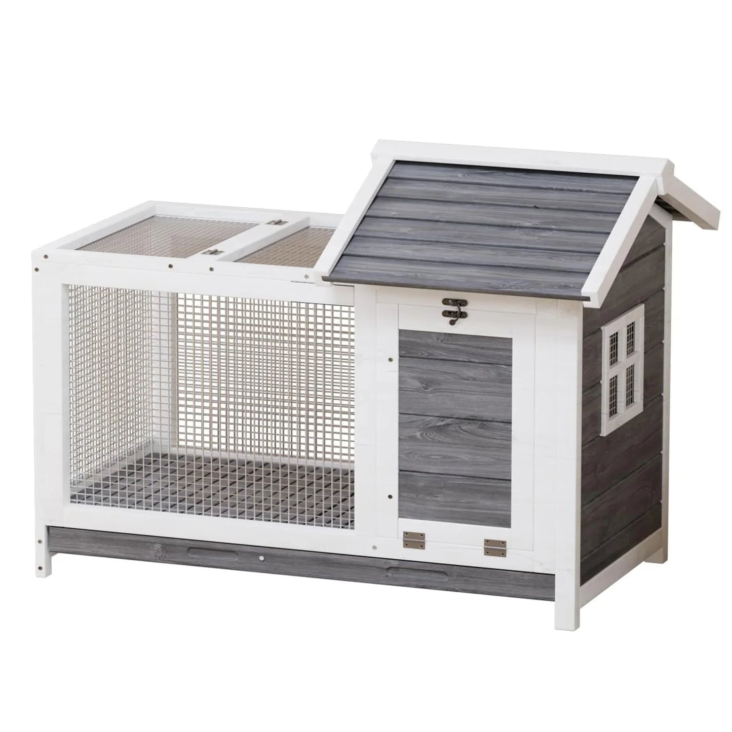 Wooden Rabbit Indoor/Outdoor Cage