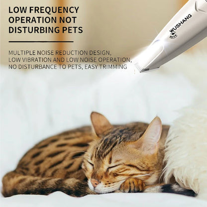 Waterproof Electric Groomer with LED Light