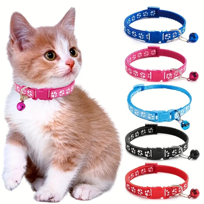 Colorful Fashion Collar w/Bell