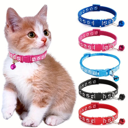 Colorful Fashion Collar w/Bell