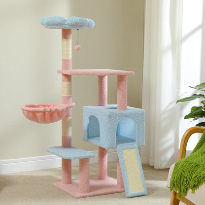 Multi-Level Flower Cat Tree