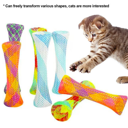 10Pcs Kitten Bouncing Jumping Catching Toy