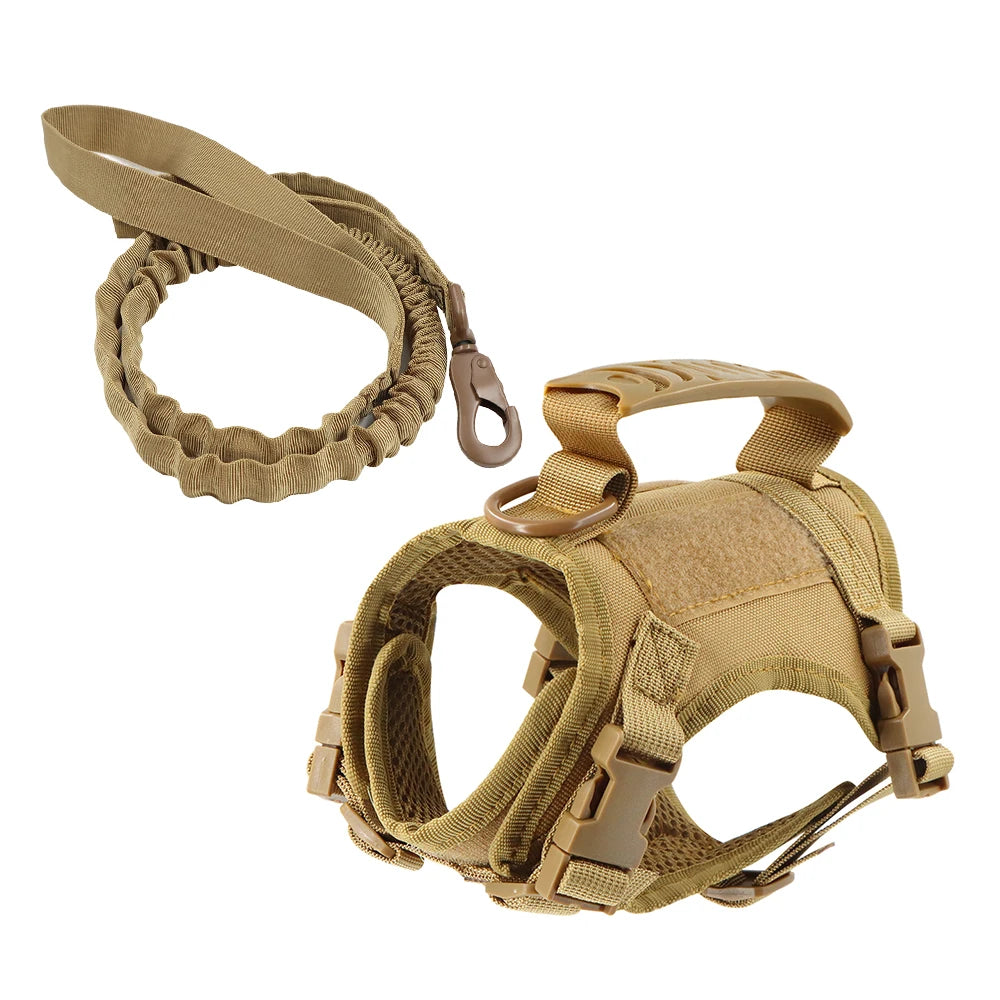 Tactical Puppy Harness Leash Set