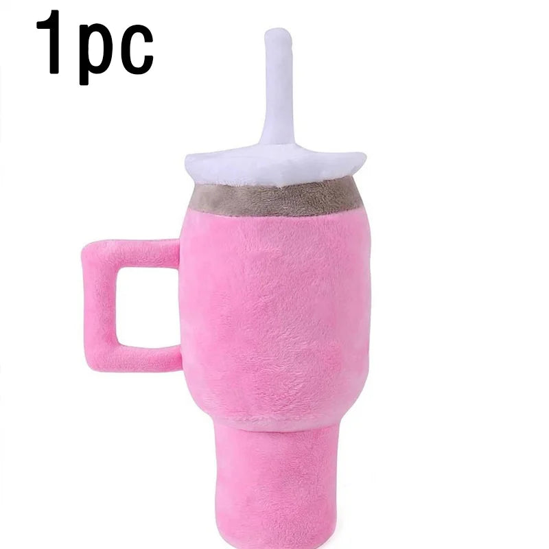 Plush Cup Design Squeaky Toy