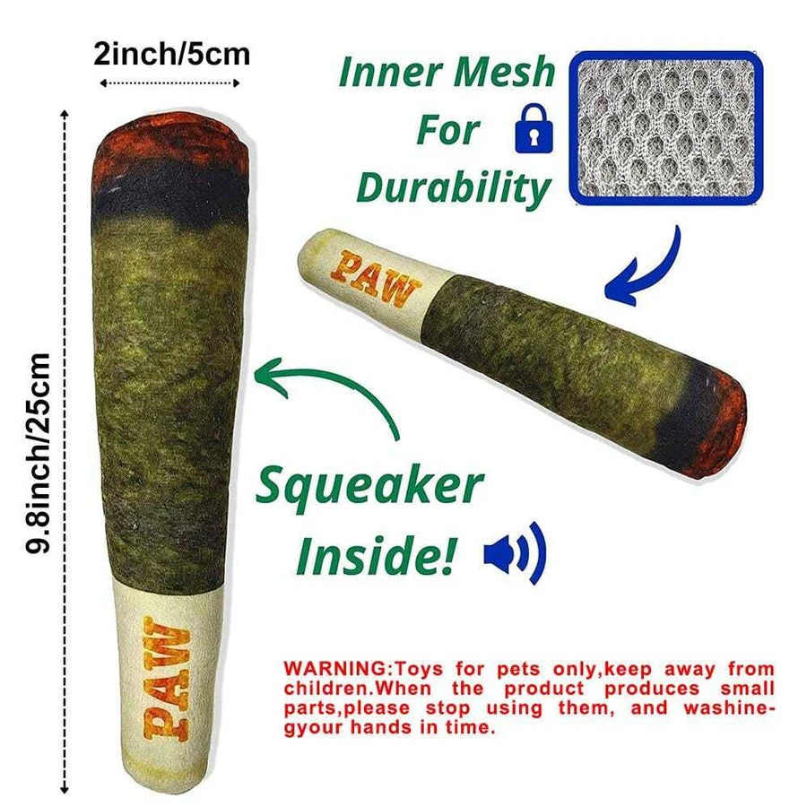Cigar Design Interactive Dog Toy