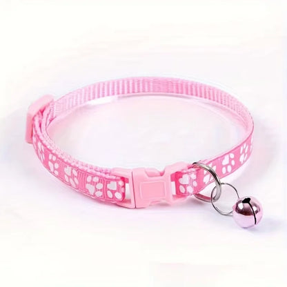Colorful Fashion Collar w/Bell