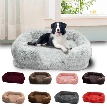 Thickened Orthopedic Bed for Large Dogs