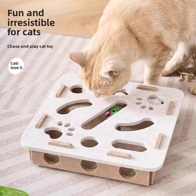 Felt Puzzle Toy Box