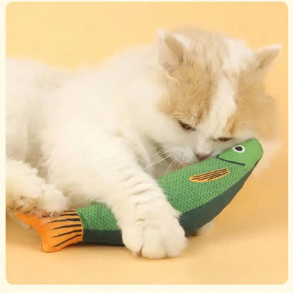 Realistic Fish Design Cat Toy