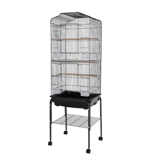 Large Cage w/Stand & Wheels