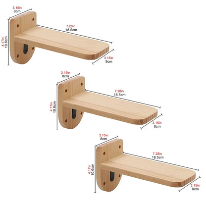 39.4In Wall-Mounted Cat Roped Bridge