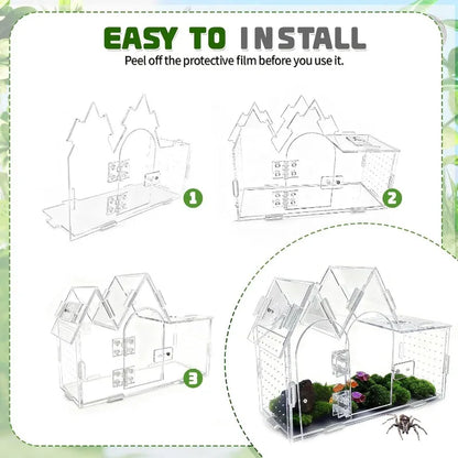 Acrylic Terrarium House/Breeding Cage