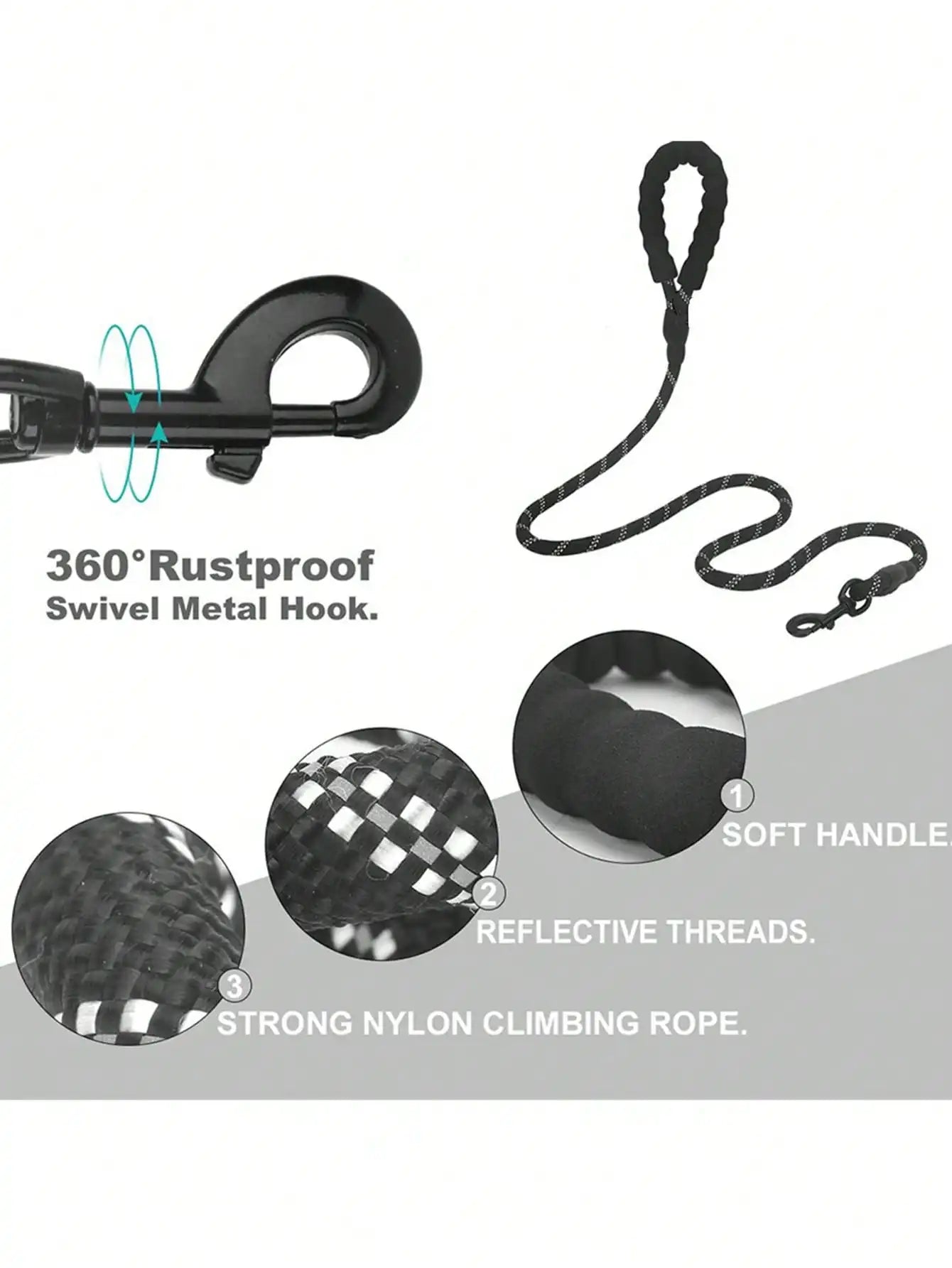 Reflective Nylon Pet Leash