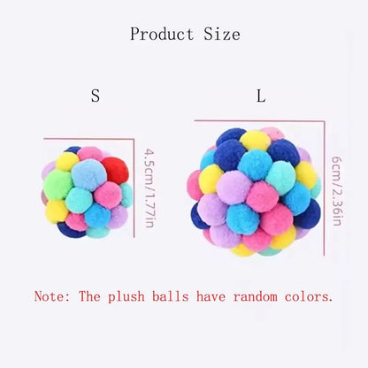 Interactive Plush Ball Toy