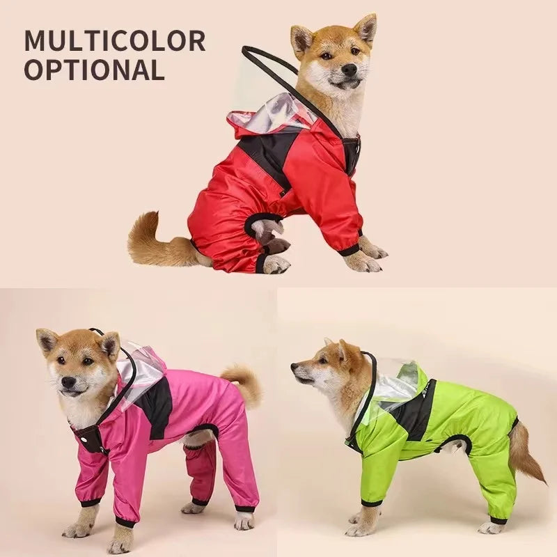 Pet Dog Waterproof Raincoat