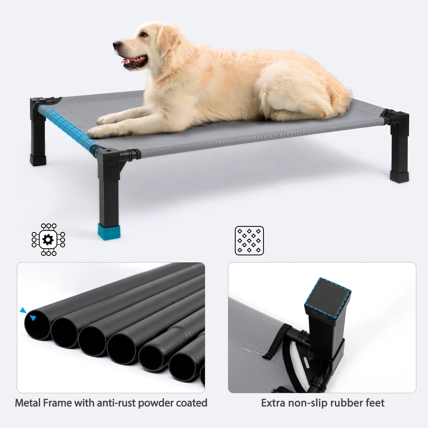 Cooling, Raised, Elevated Dog Bed